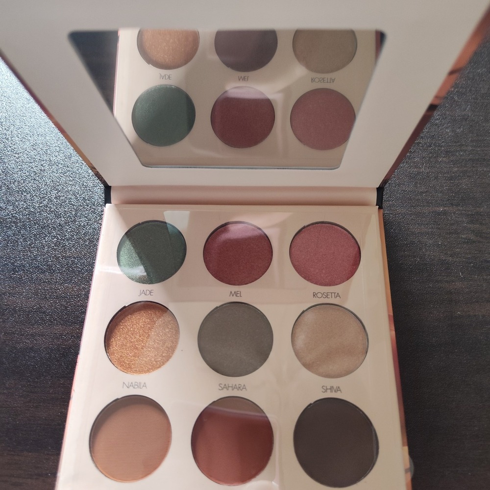 Desert Rose eyeshadow palette Angii cosmetics 9 colors Jade Shiva - Picture 4 of 7